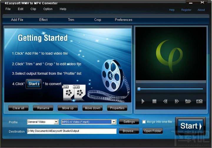 4Easysoft WMV to MP4 Converter,4Easysoft WMV to MP4 Converter下载,4Easysoft WMV to