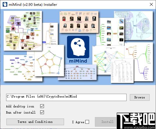 miMind下载,思维导图,流程图,信息整理