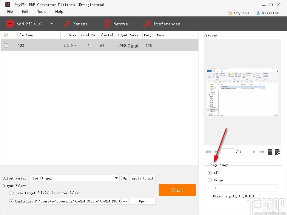 AnyMP4 PDF Converter Ultimate下载,PDF转换器,PDF转JPG