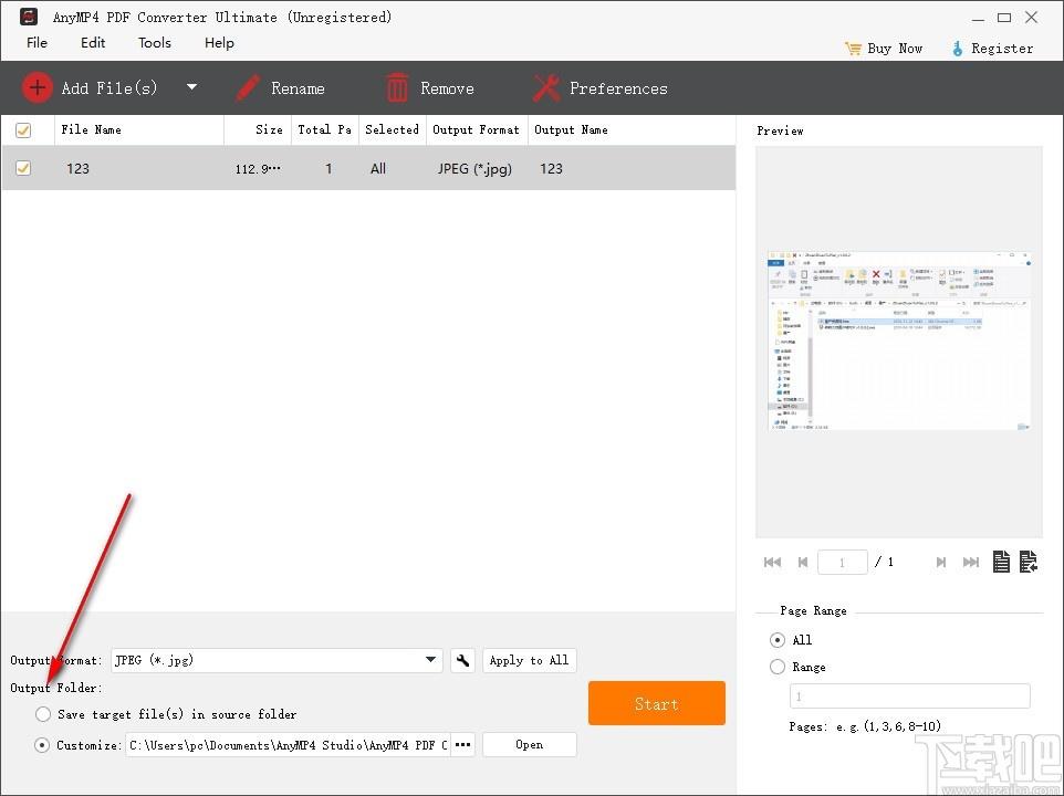 AnyMP4 PDF Converter Ultimate下载,PDF转换器,PDF转JPG