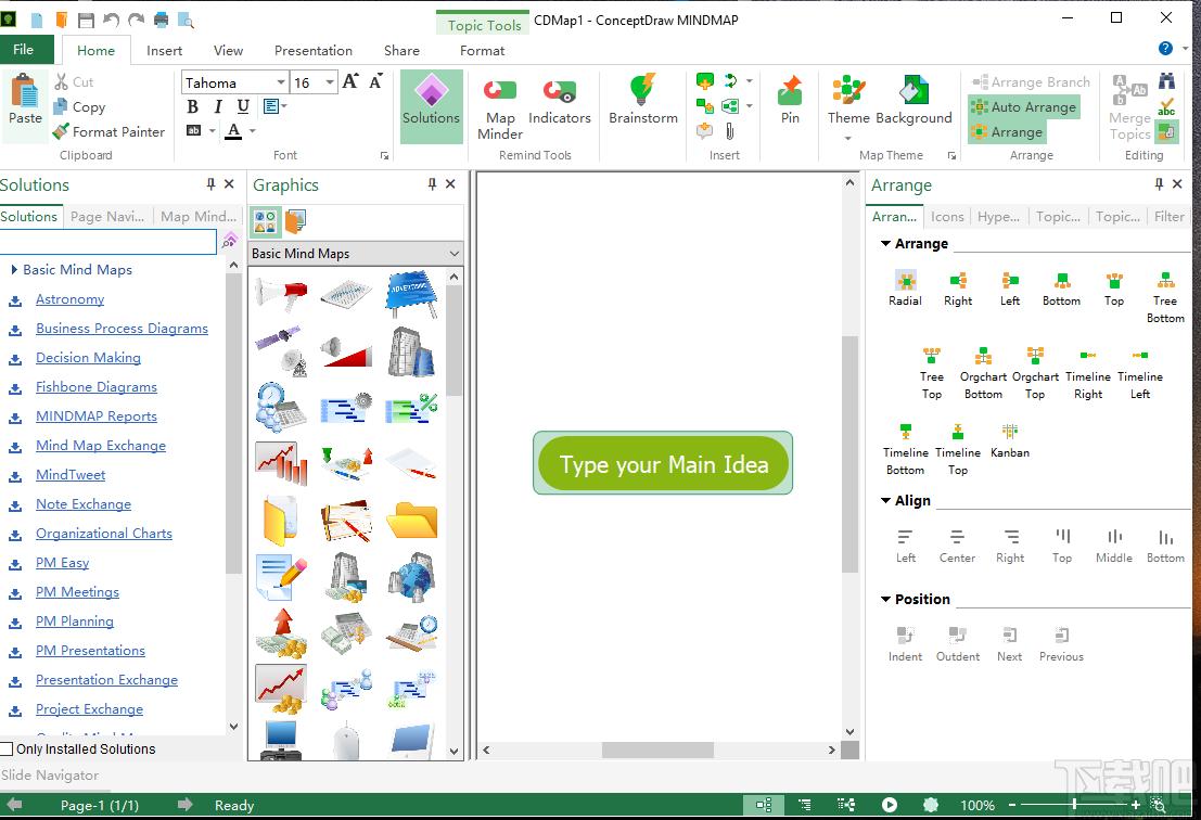 ConceptDraw MINDMAP下载,思维导图软件