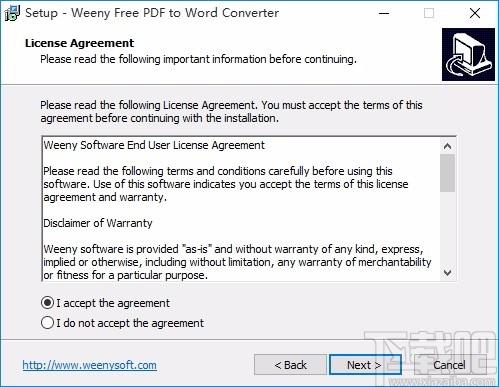 Weeny Free PDF to Word Converter下载,PDF转Word转换器