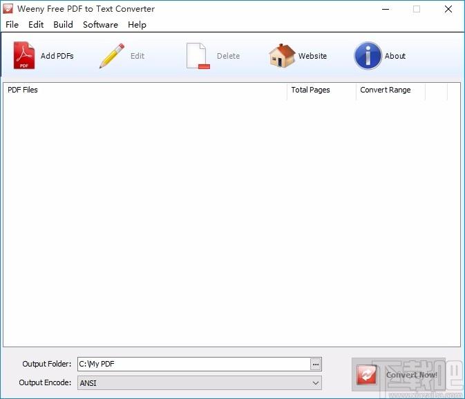 Weeny Free PDF to Text Converter下载,PDF转Text转换器