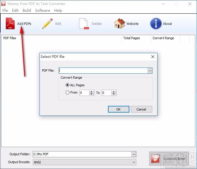 Weeny Free PDF to Text Converter下载,PDF转Text转换器