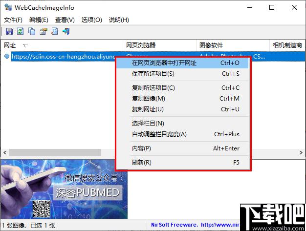 WebCacheImageInfo下载,网页辅助
