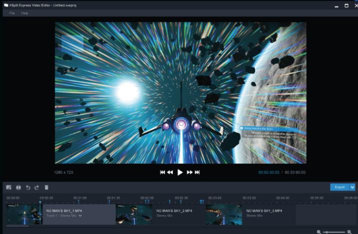 XSplit Express Video Editor下载,视频编辑器,视频处理,视频编辑