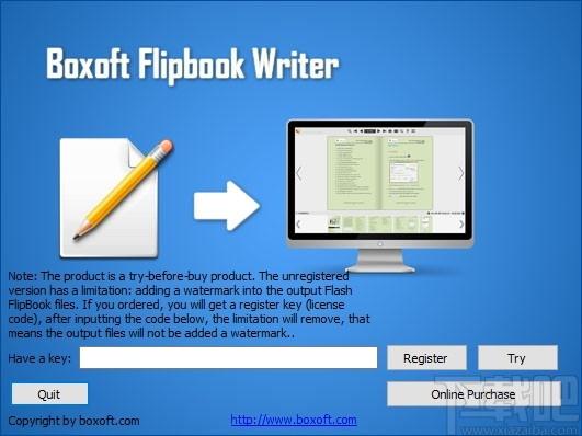 Boxoft Flipbook Writer下载,翻页书制作软件,书籍制作,阅读器